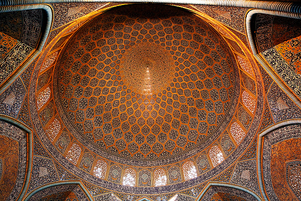 34. Isfahán, Loftolláhova mešita