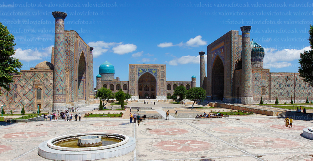9 Samarkand- Registan 15.-17.st.