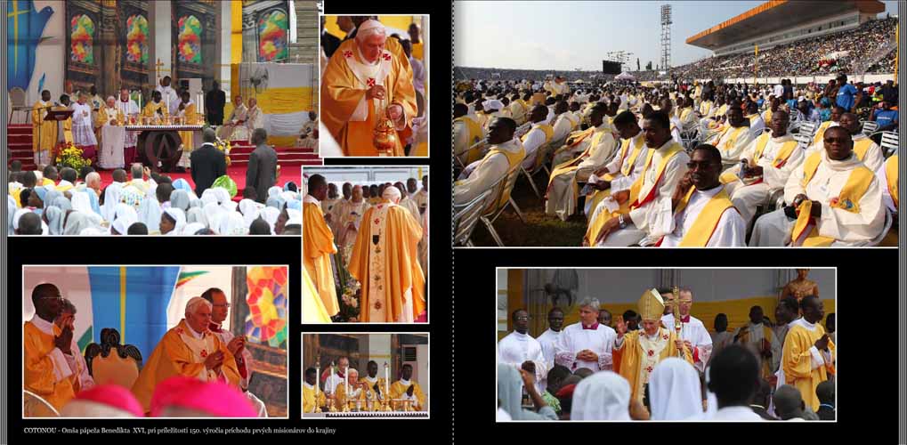 55 Pápež Benedikt XVI. v Cotonou