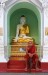 Rangún - Mních v Shwedagonskej pagode.jpg
